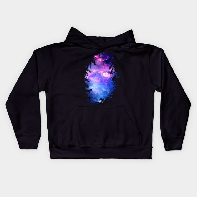 Stargaze Kids Hoodie by AMDesigns